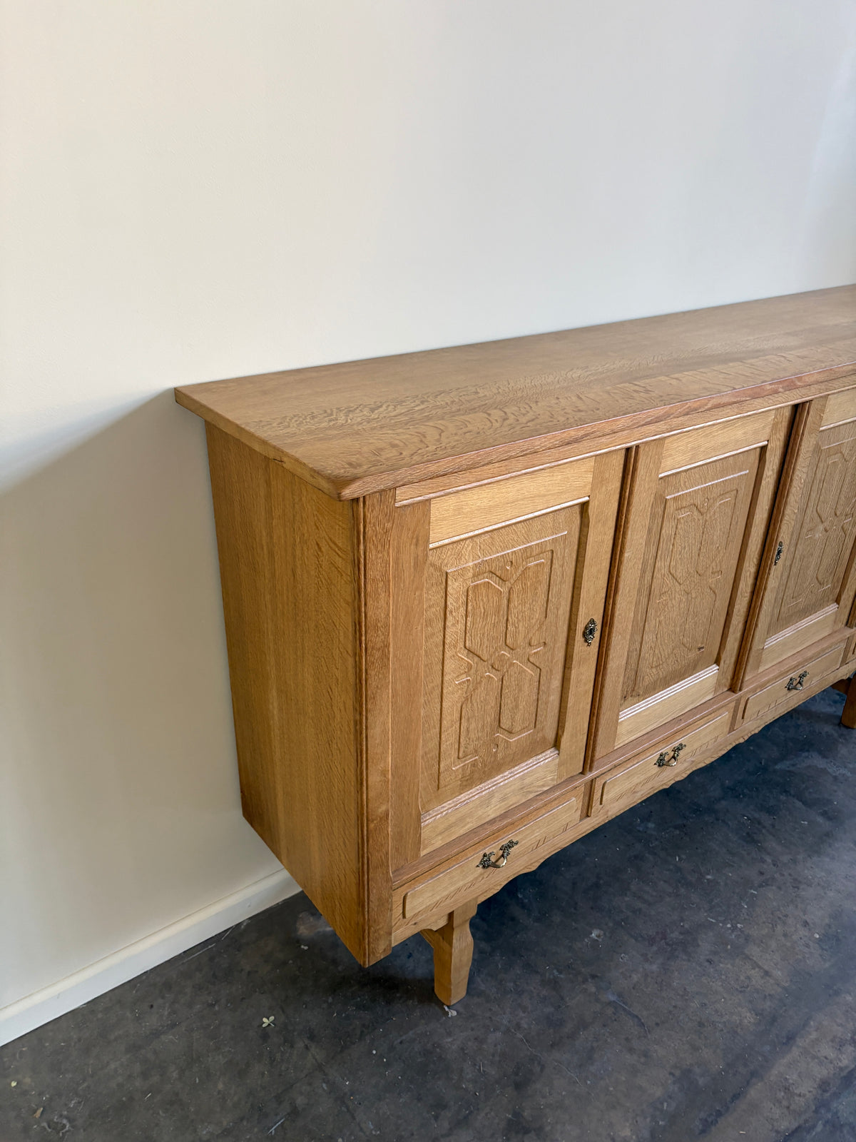 Danish oak sideboard