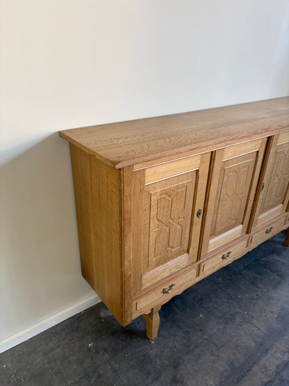 Danish oak sideboard