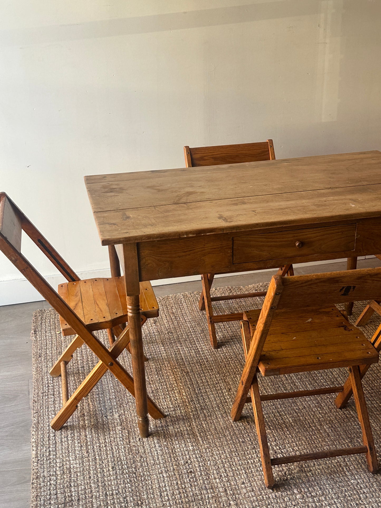 Pine dining table