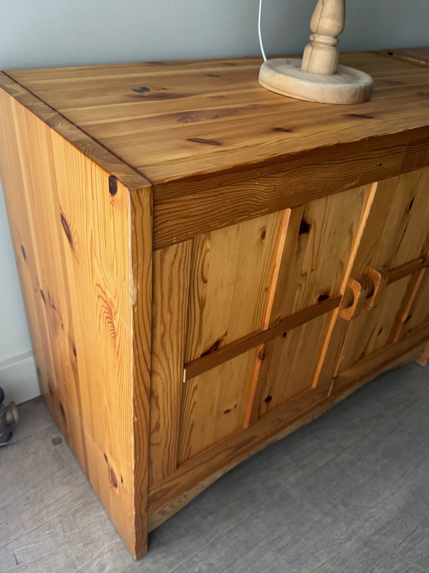 Domino Mobler Danish pine cabinets. Sold individually.