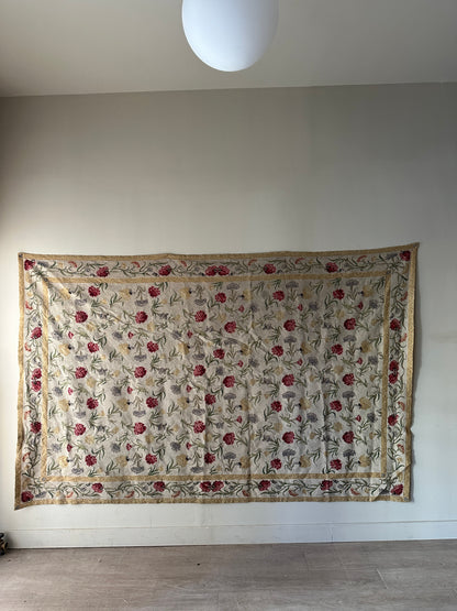 Portuguese needlepoint rug/tapestry