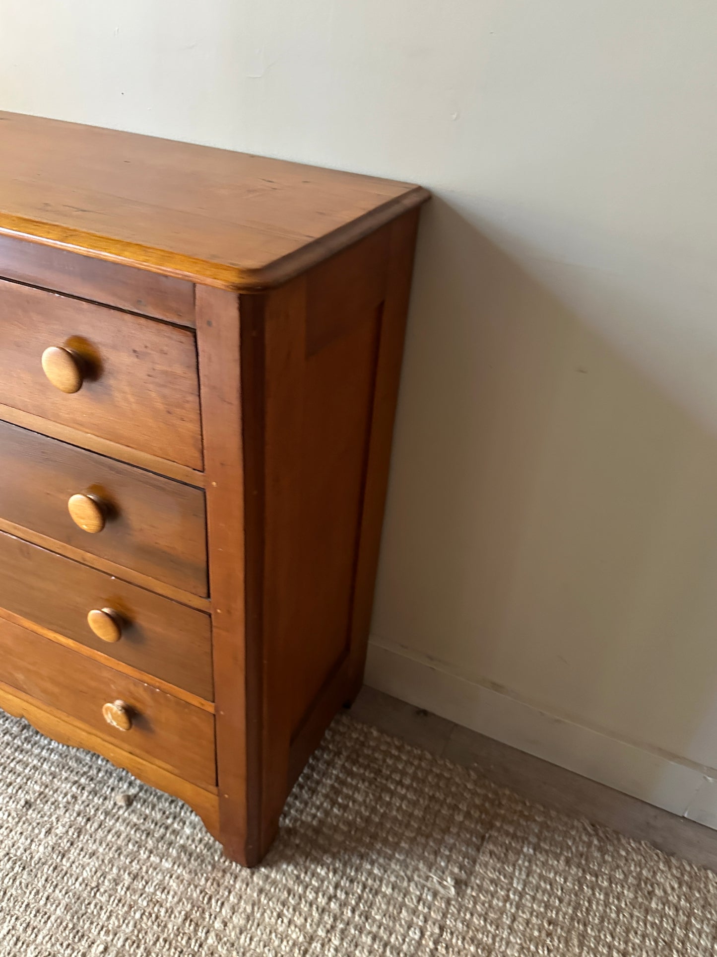 Light pine dresser