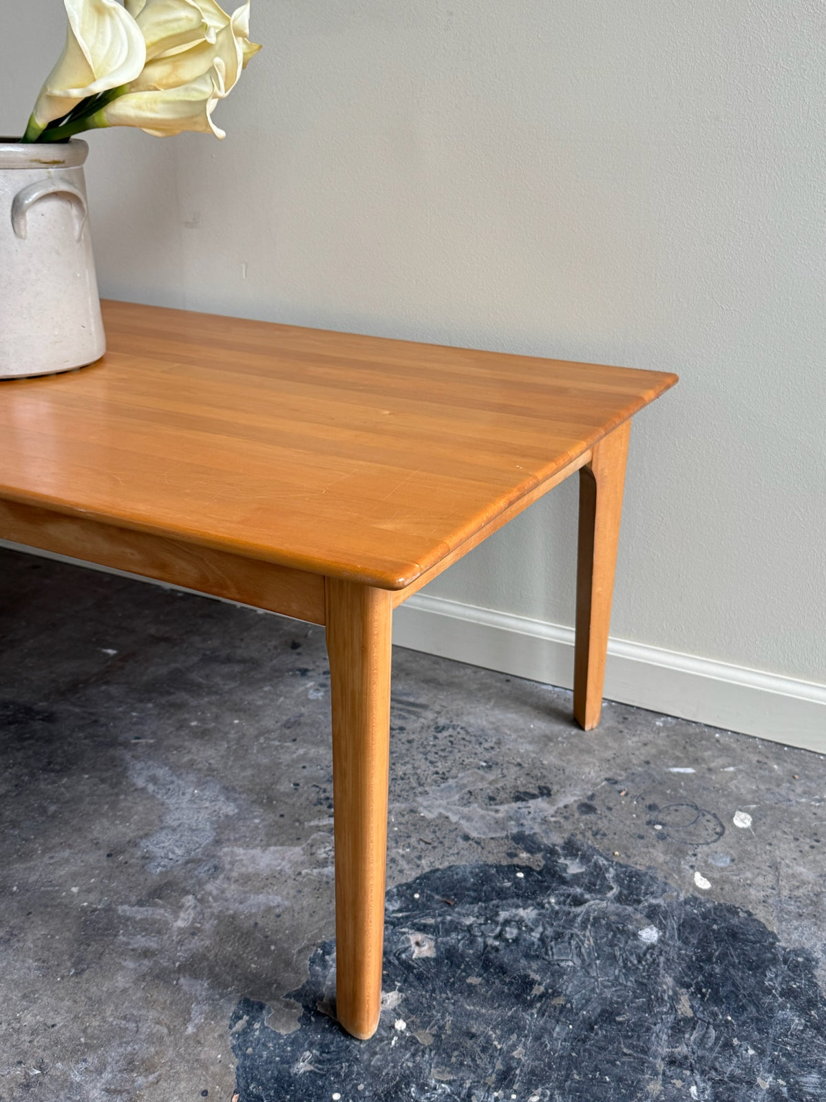 Maple coffee table