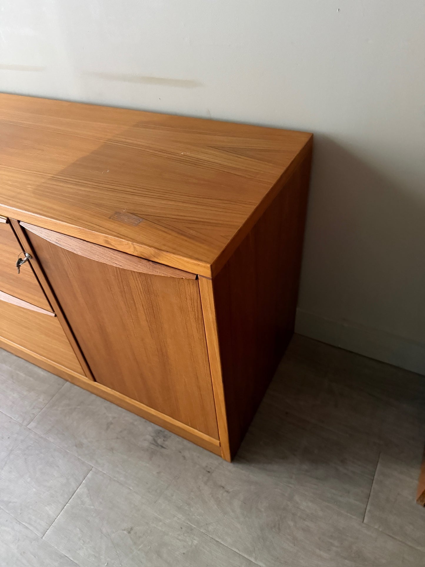 Teak credenza