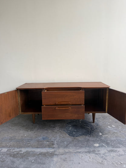 Walnut credenza