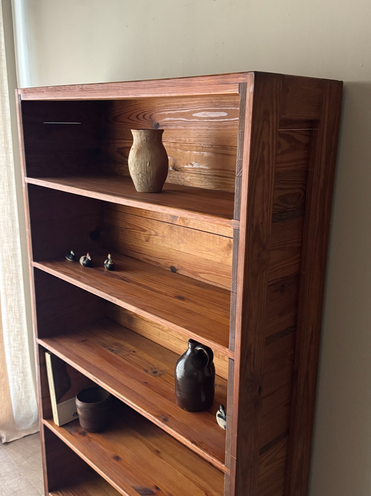 Pine bookcase