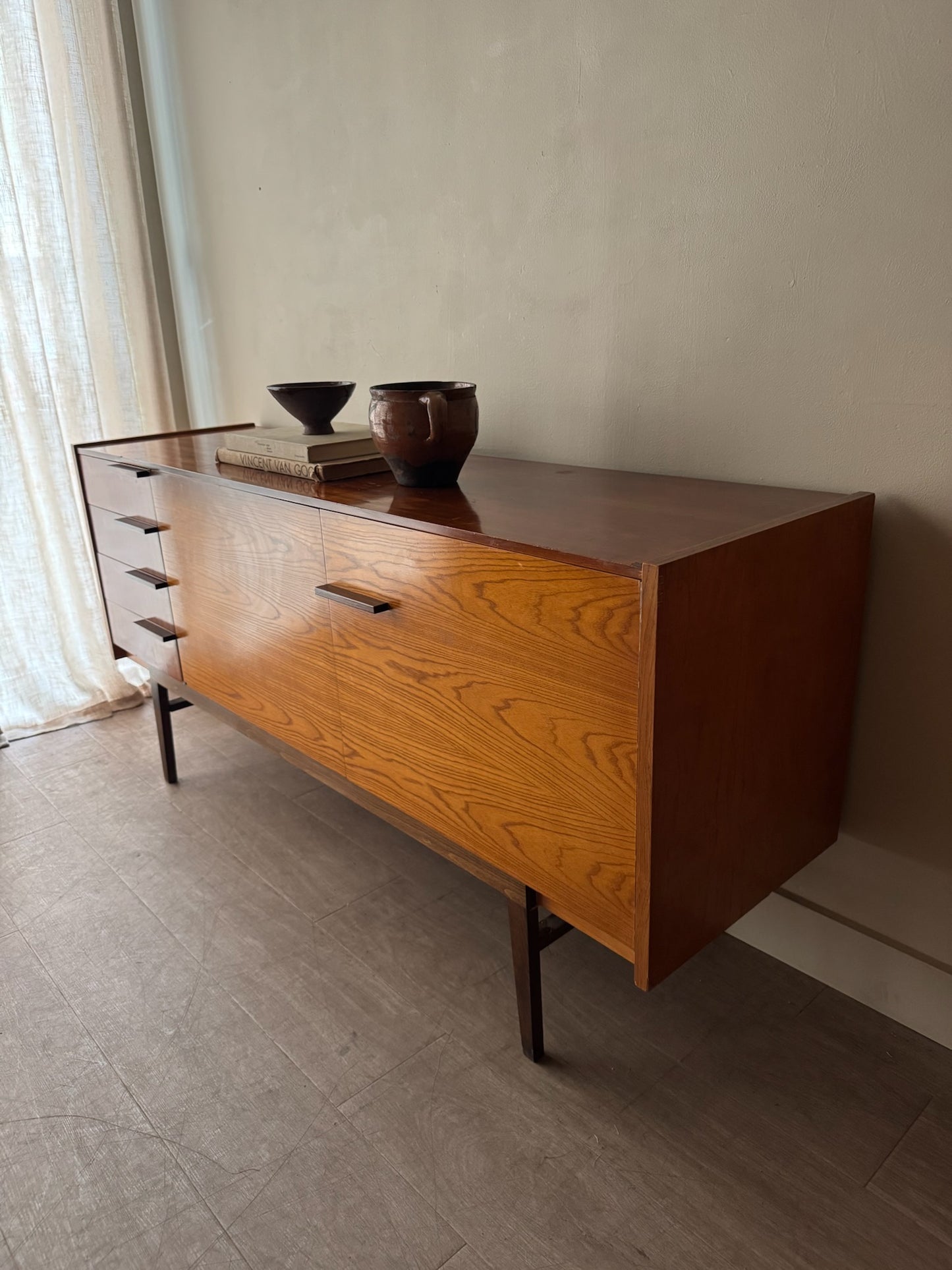 Frantisek Mezulanik walnut credenza