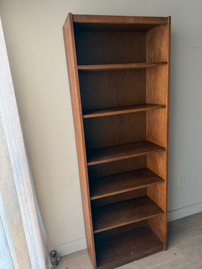 Walnut bookshelf