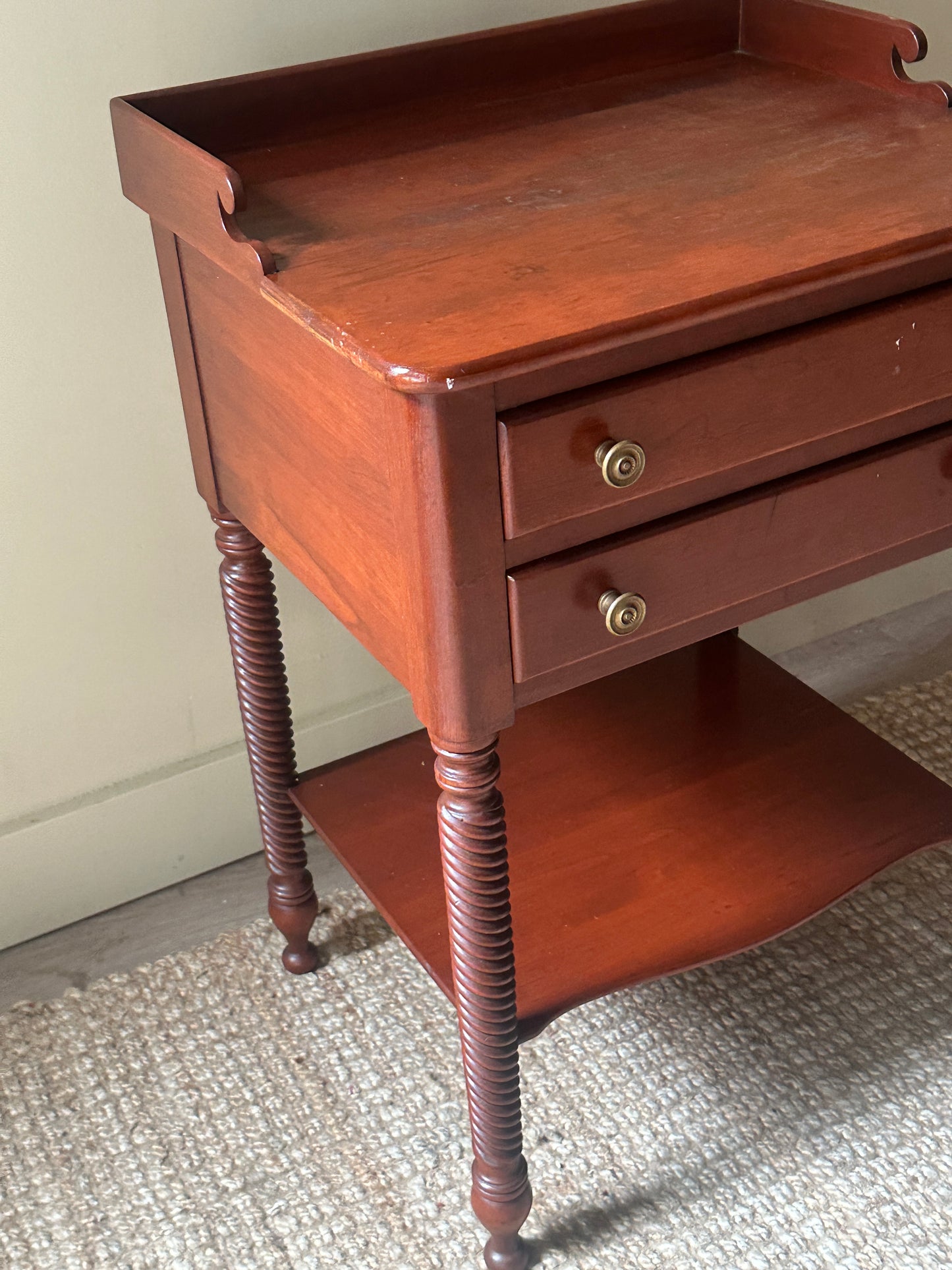 Cherry side table