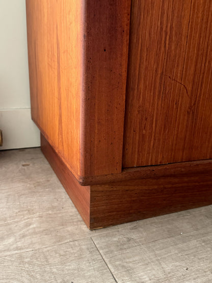 Danish teak credenza