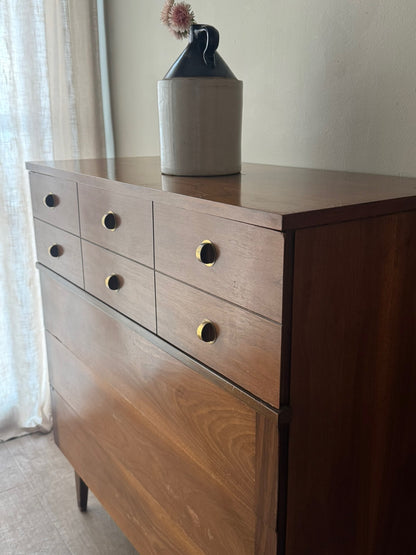 Stanley walnut dresser