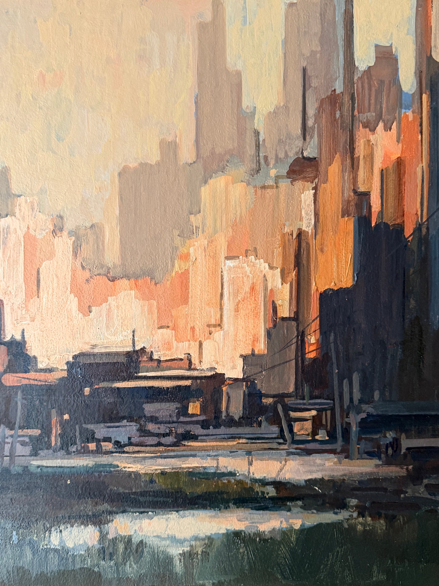 Industrial Canyon by J. Alvin Storck.