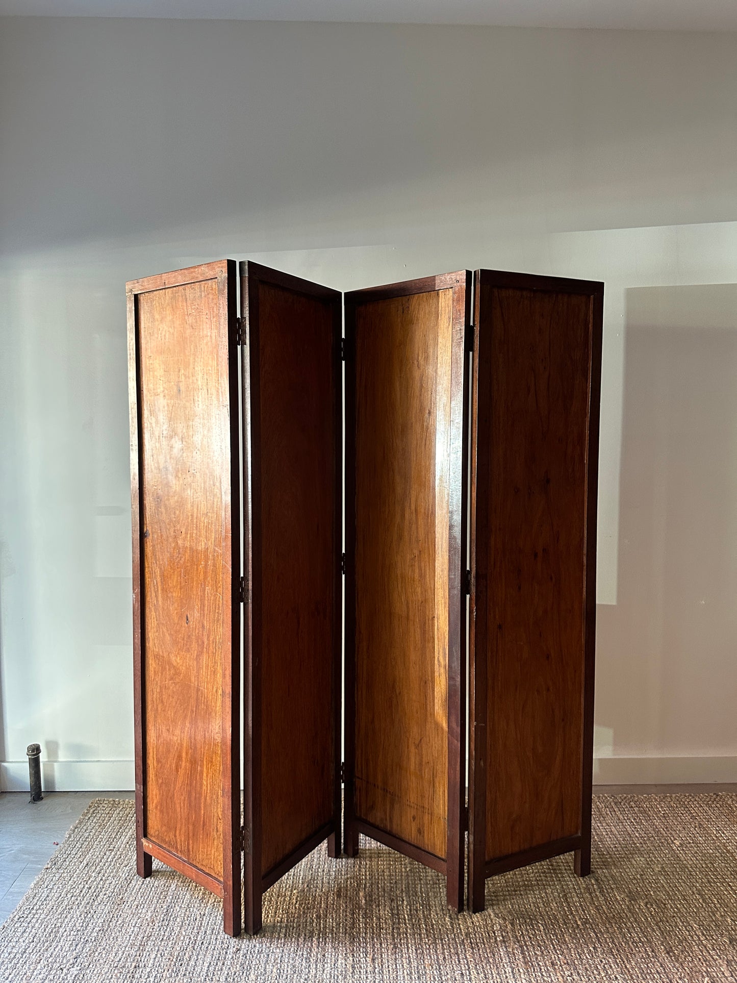 Large maple room divider