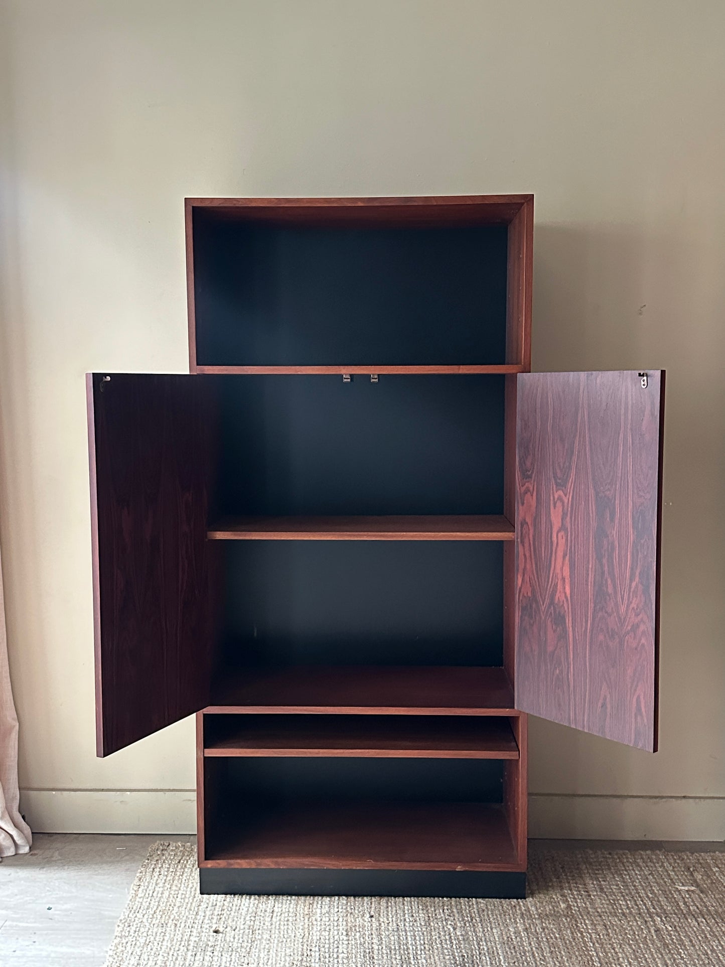 Rosewood bar shelf