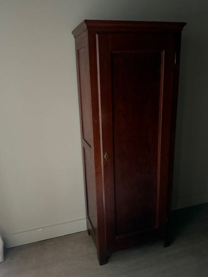 Golden oak chimney cupboard