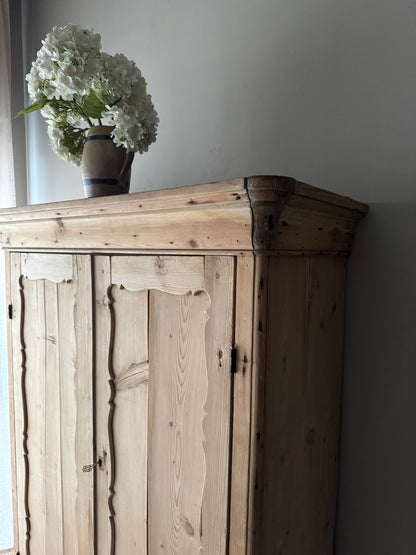 Scandinavian pine armoire