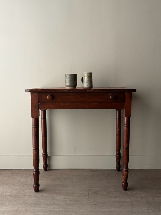 Pennsylvania Sheraton pine side table