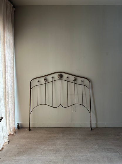 Metal headboard. Queen.