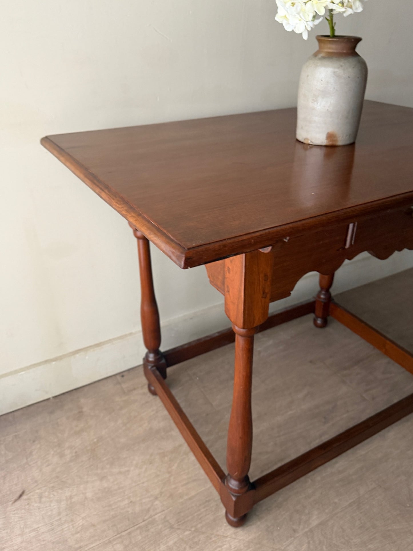 William & Mary walnut tavern table