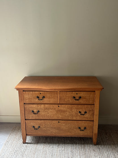 Birdseye maple dresser