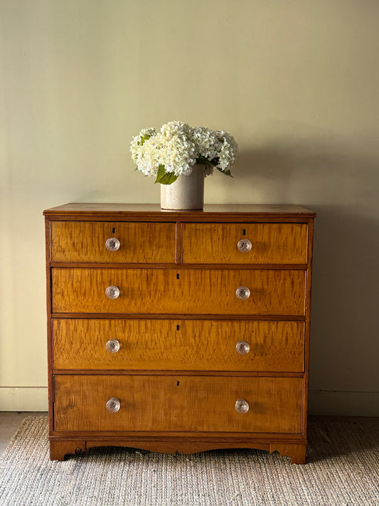 Birdseye maple dresser