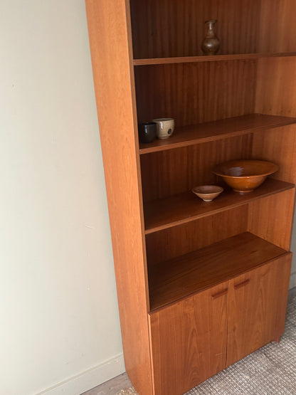 Teak cabinet/shelf