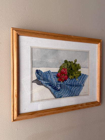 American kitchen still life. Signed 1984.