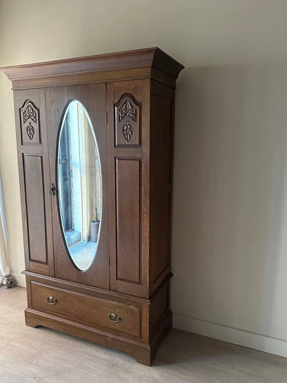 Oak armoire