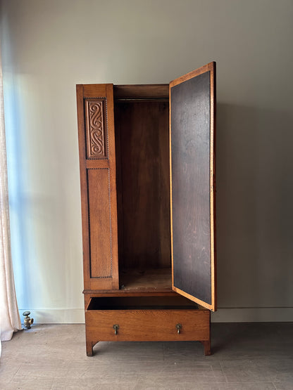 Oak armoire