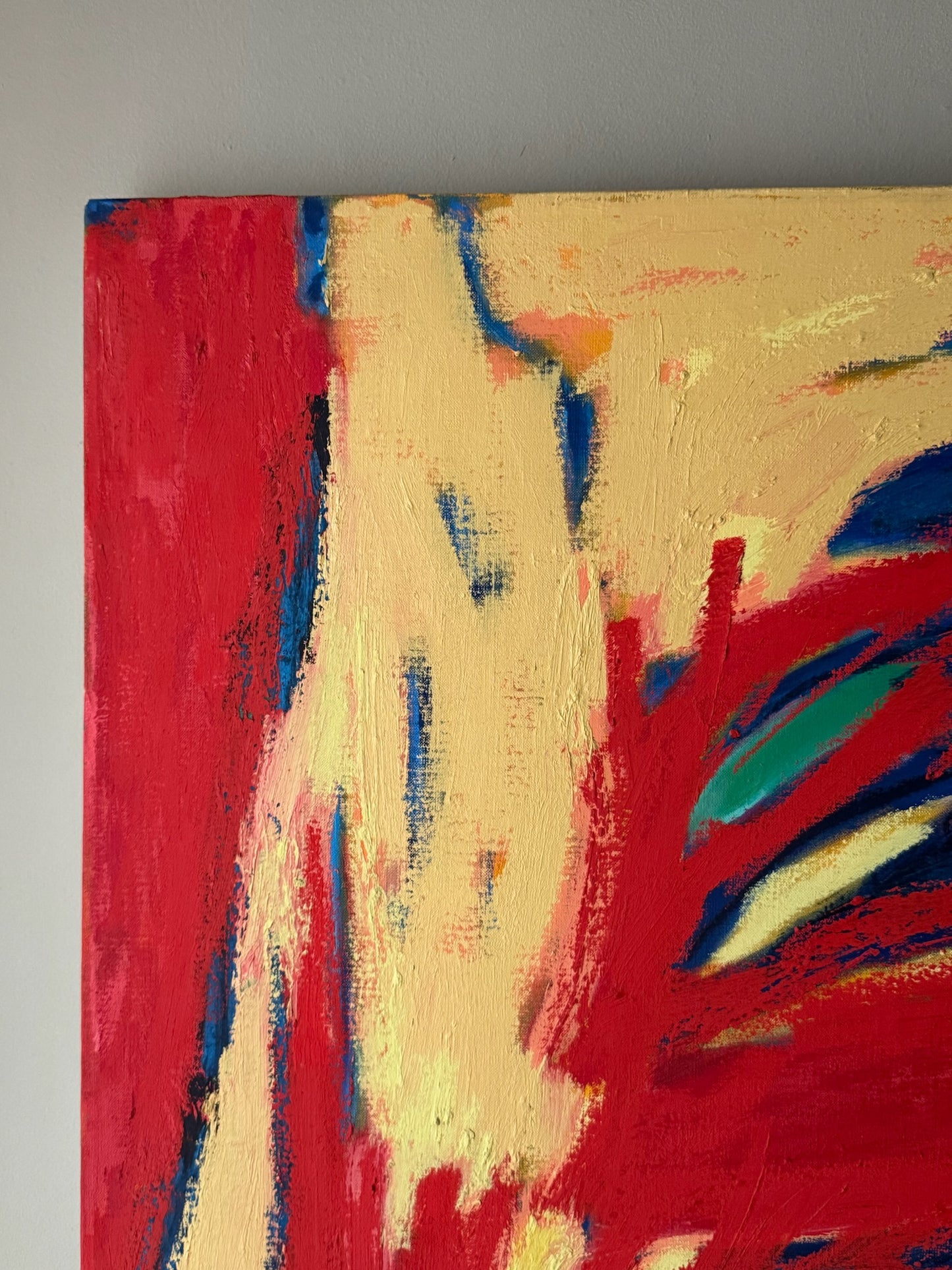 Abstract painting by Ivan Liberman