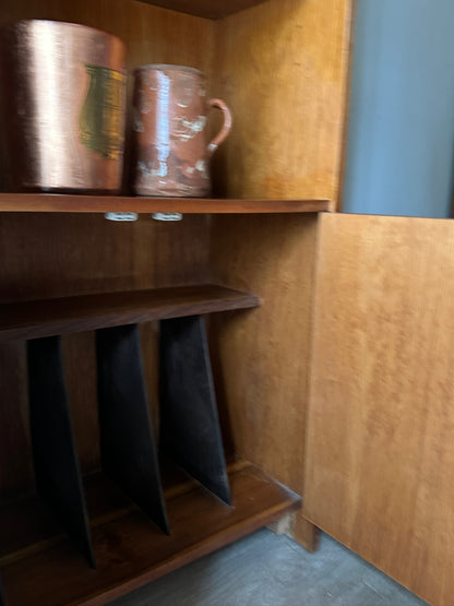 Walnut bookcase