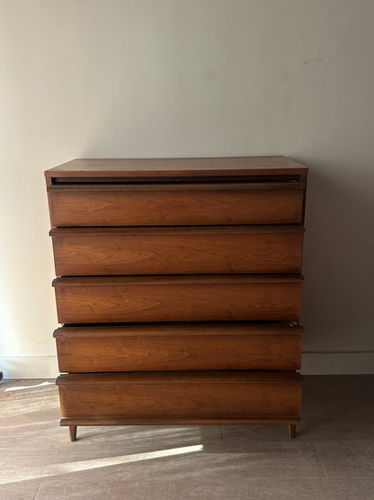 Walnut tallboy