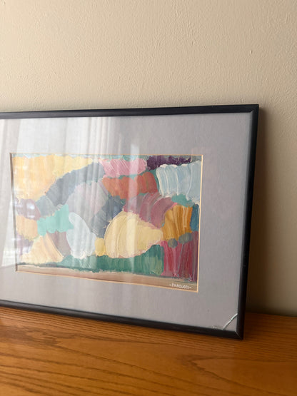 Abstract by James R. Pascucci (1928–2015). Signed.