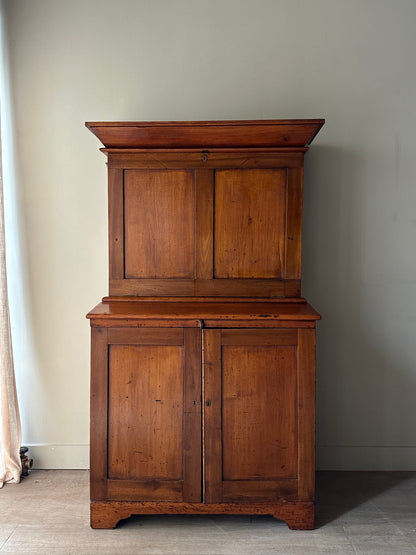 Pine Secretary Hutch