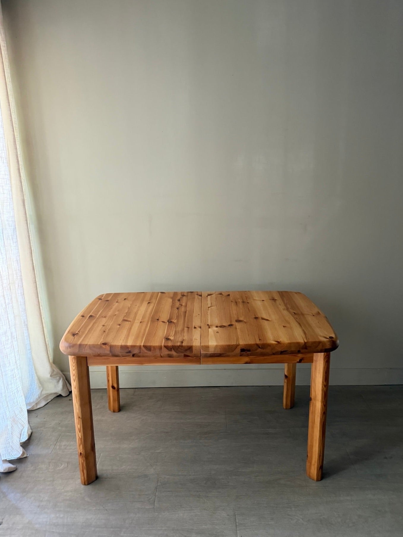 Danish pine dining table