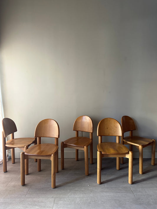 5 Rainer Daumiller chairs. Sold individually.