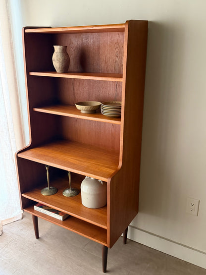 Erik Petersen Danish teak bookcase