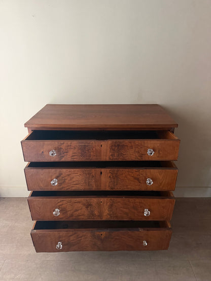 Hepplewhite inlaid walnut dresser