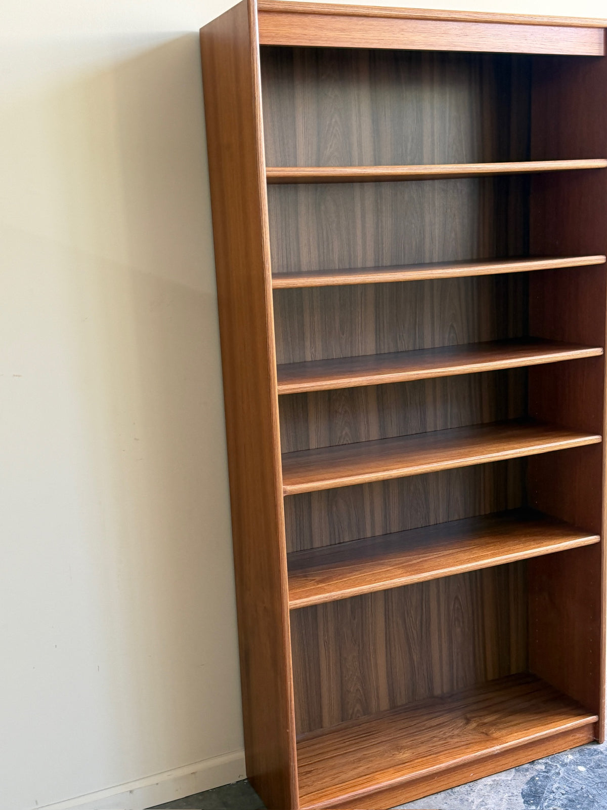 Danish teak bookcase
