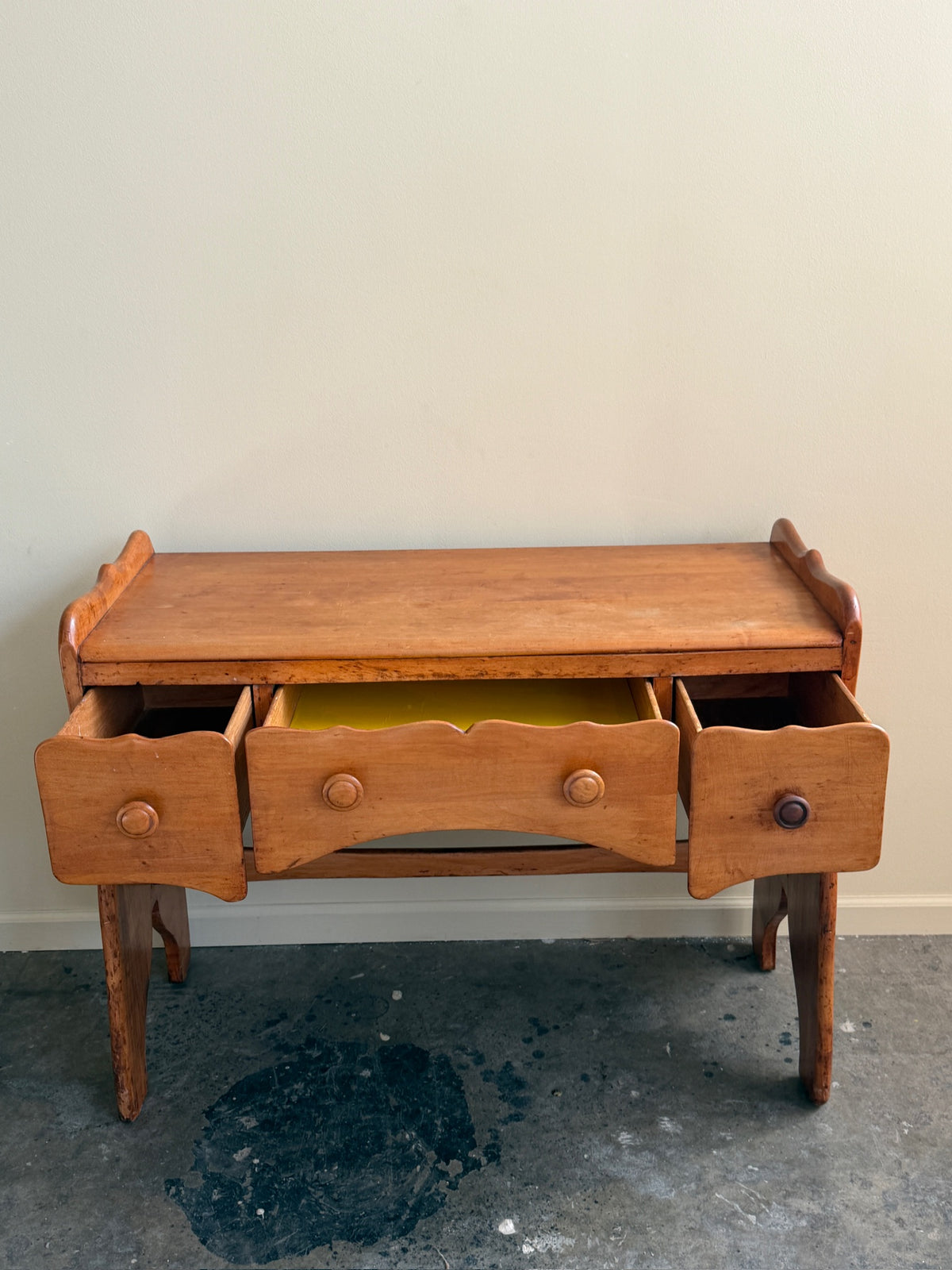 Maple desk