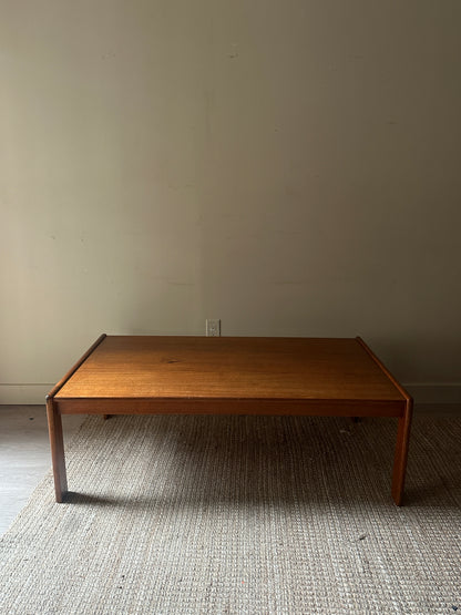 Teak coffee table