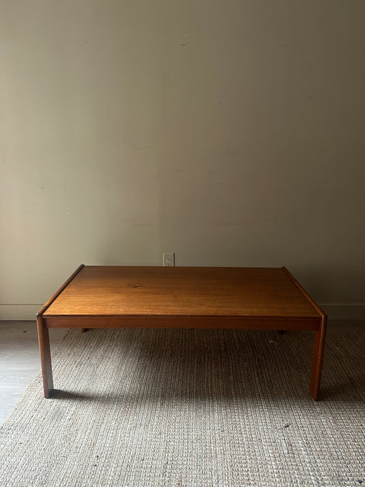 Teak coffee table