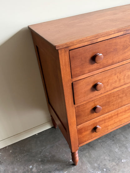 Pennsylvania Sheraton cherry dresser