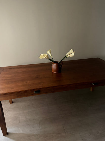 Walnut dining table