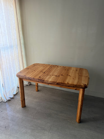 Danish pine dining table