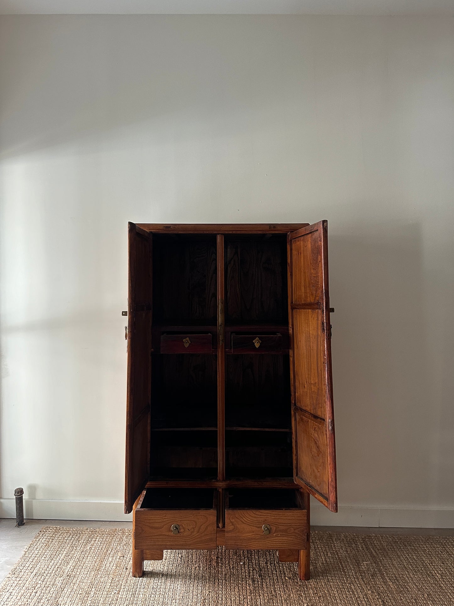 Elm wood cabinet