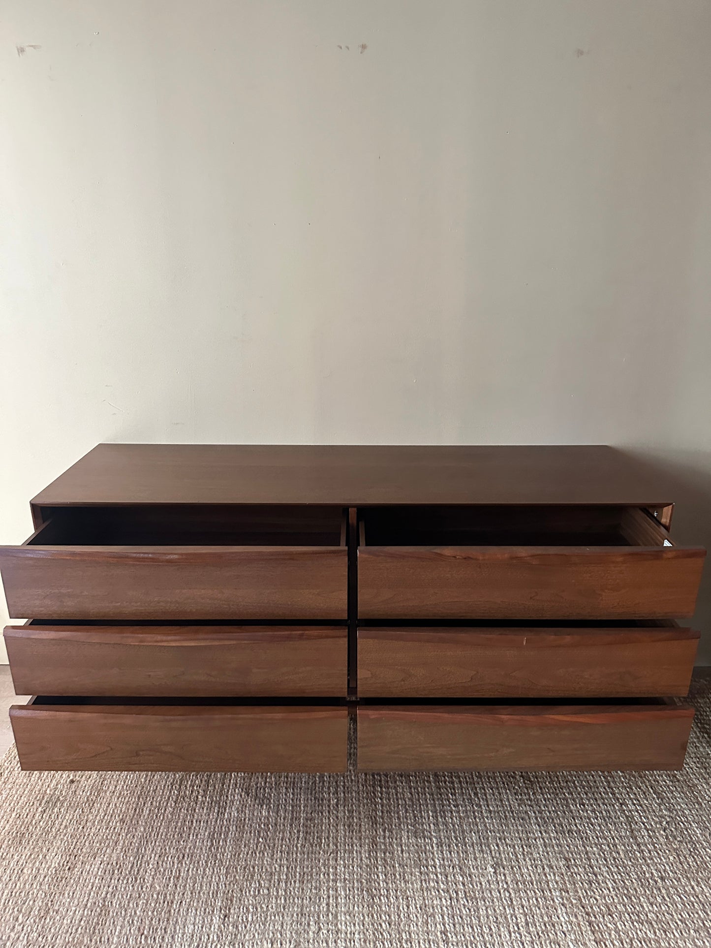 Walnut credenza