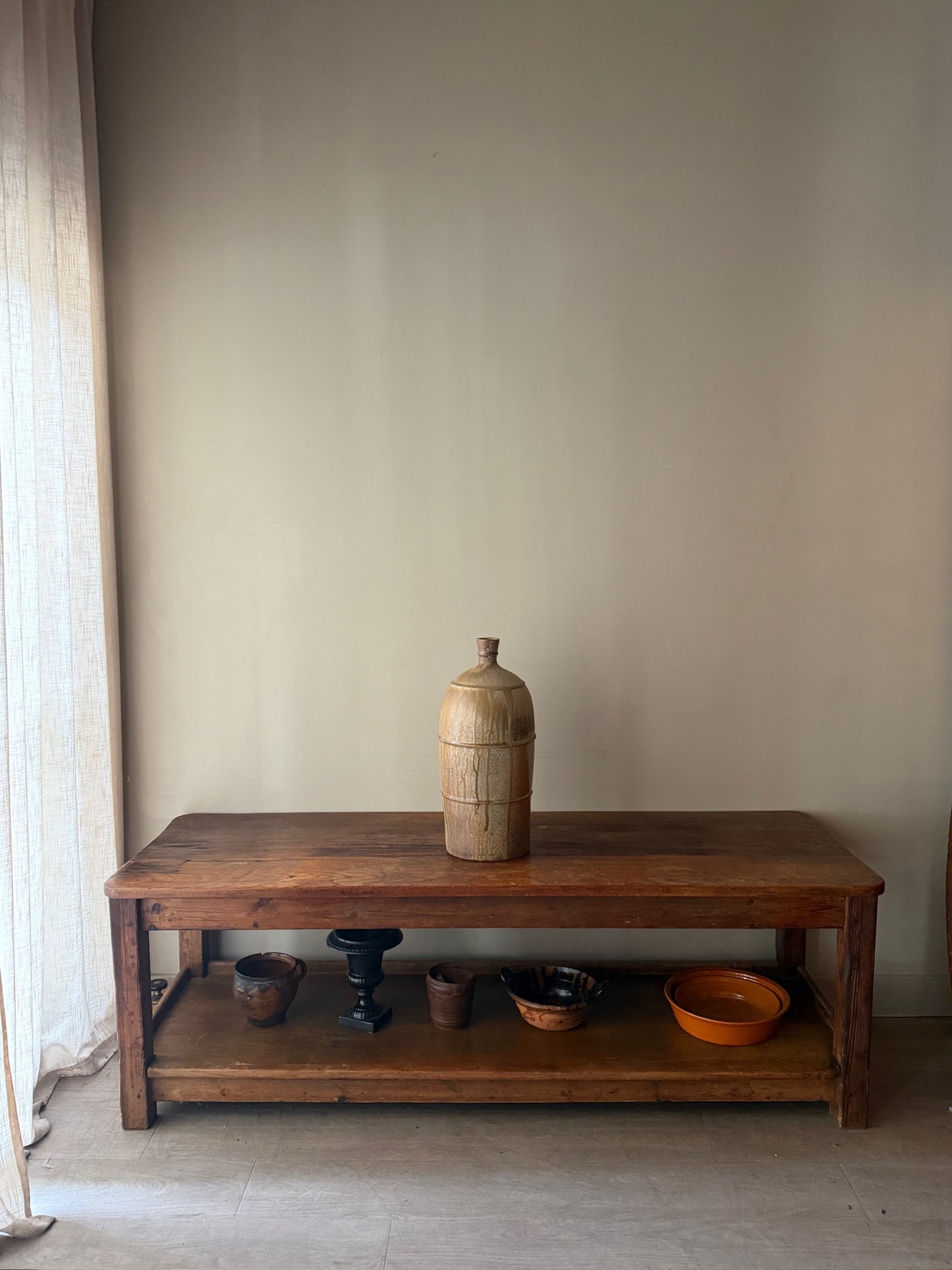Pine work bench