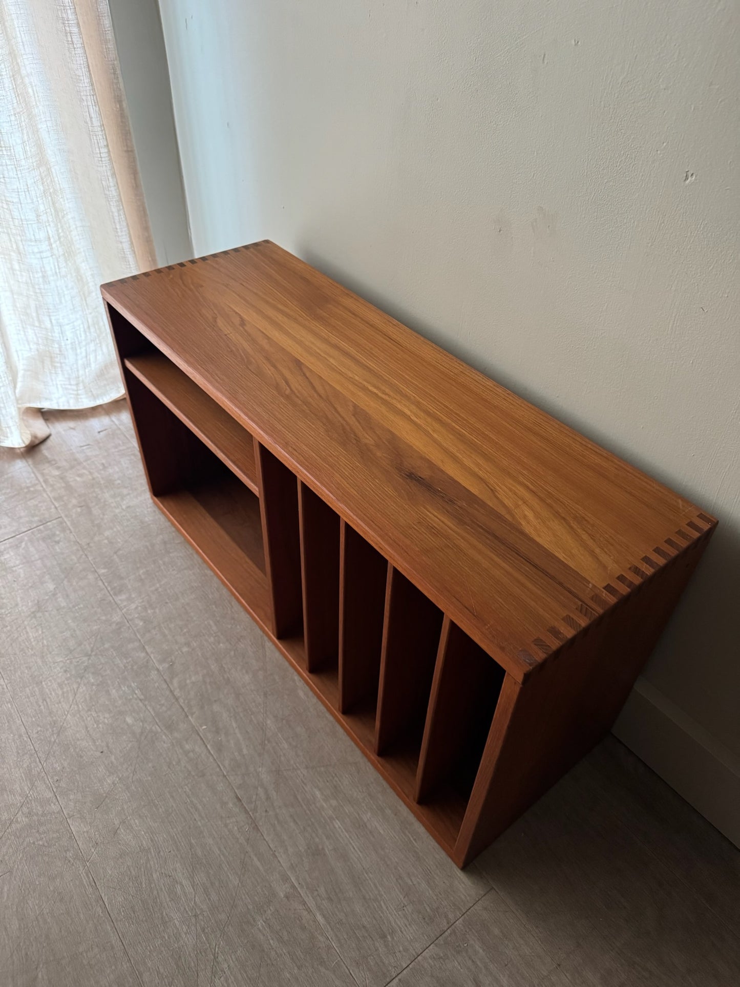 Danish teak 3 piece modular cabinet