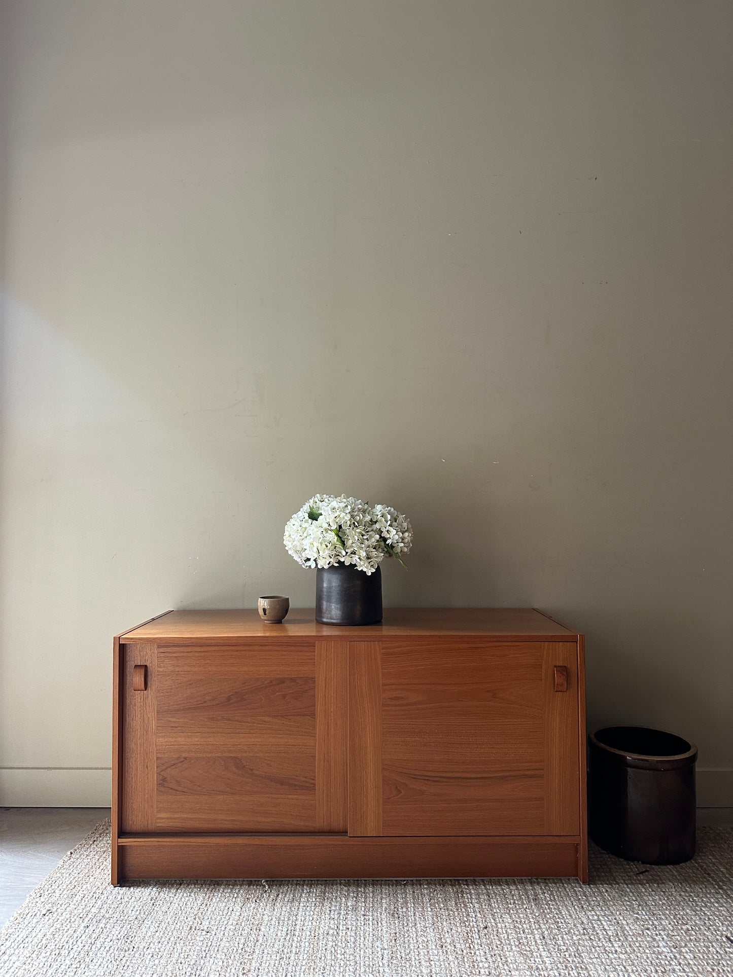 Teak console